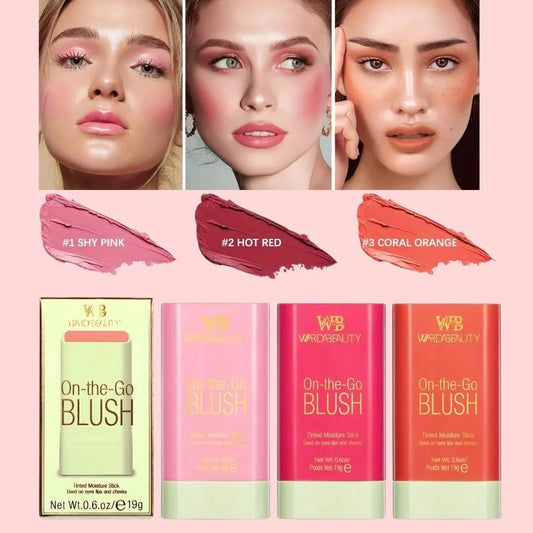 women makeup blush